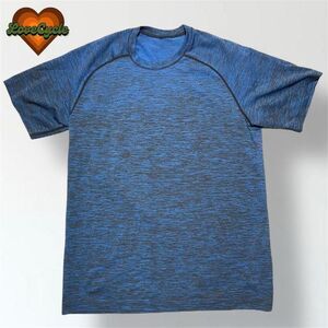 Men’s Lululemon Metal Vent Tech Short Sleeve Tee – Dark Royal/Black – XXL